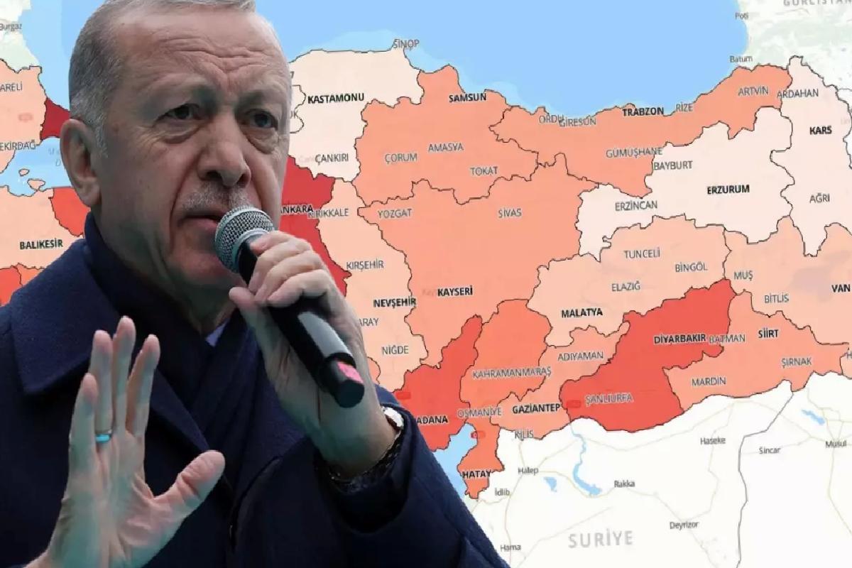 Erdoğan ”Savaştan daha önemli tehdit” demişti! 5 il için tehlike çanları çalıyor