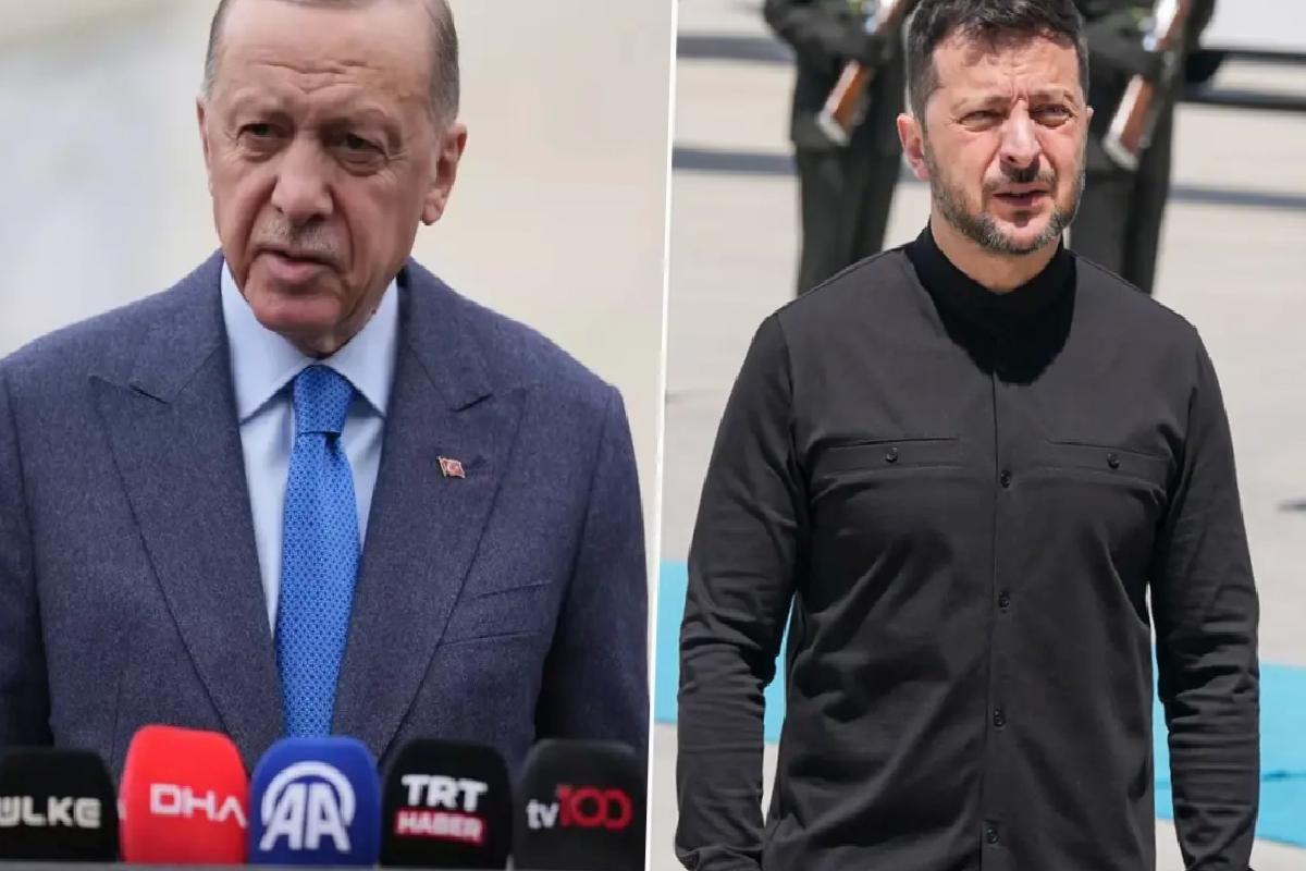 Erdoğan-Zelenski görüşmesi başladı