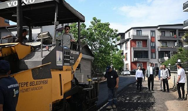 Ertuğrulgazi Mahallesi’ne 250 Ton Asfalt
