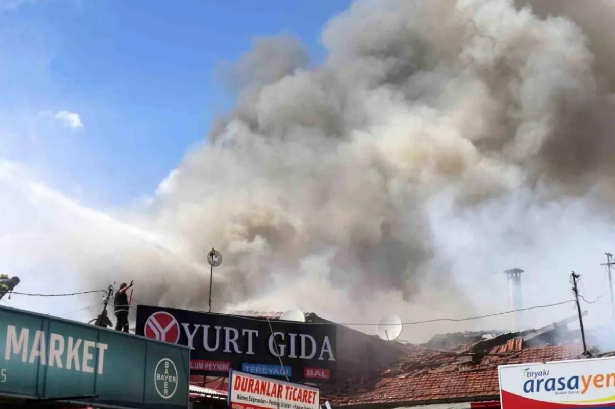 Erzincan’da Yangın Kontrol Altında