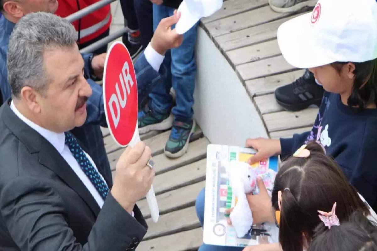 Erzurum’da Çocuklara Trafik Eğitimi