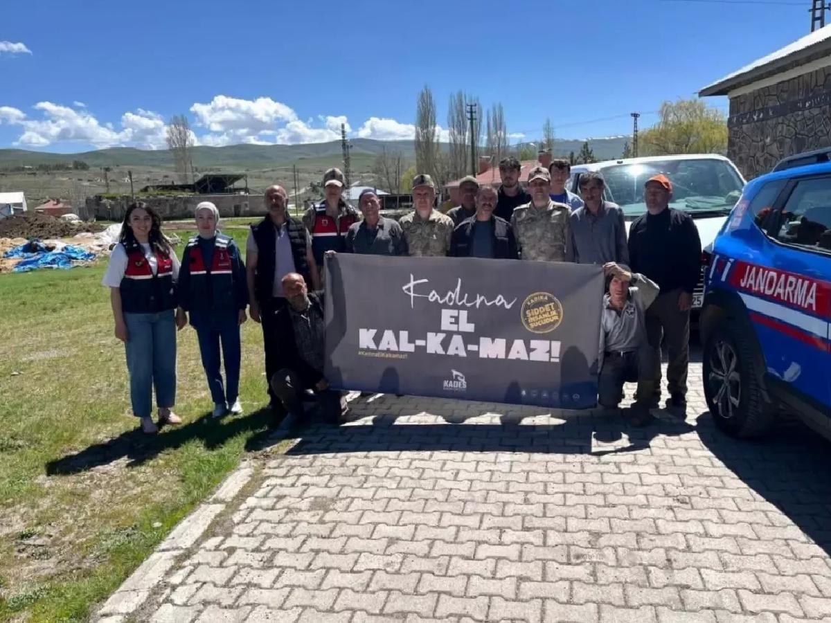 Erzurum’da Kadın Destek Uygulaması Bilgilendirmesi