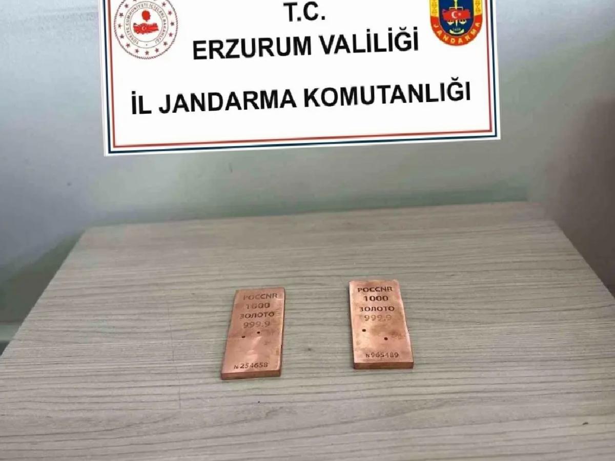 Erzurum’da Sahte Altın Operasyonu