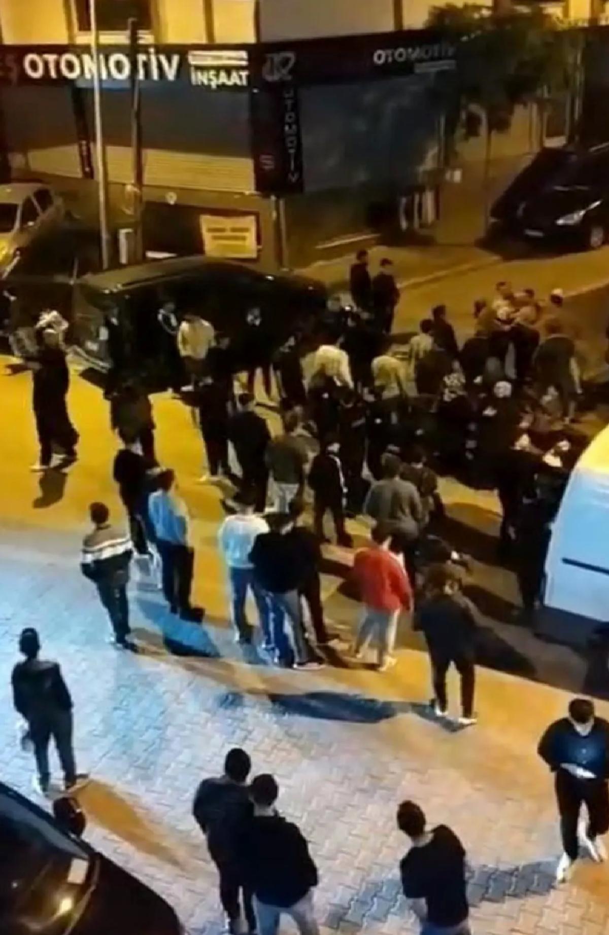 Esenyurt’ta Kaza Sonrası Kavga