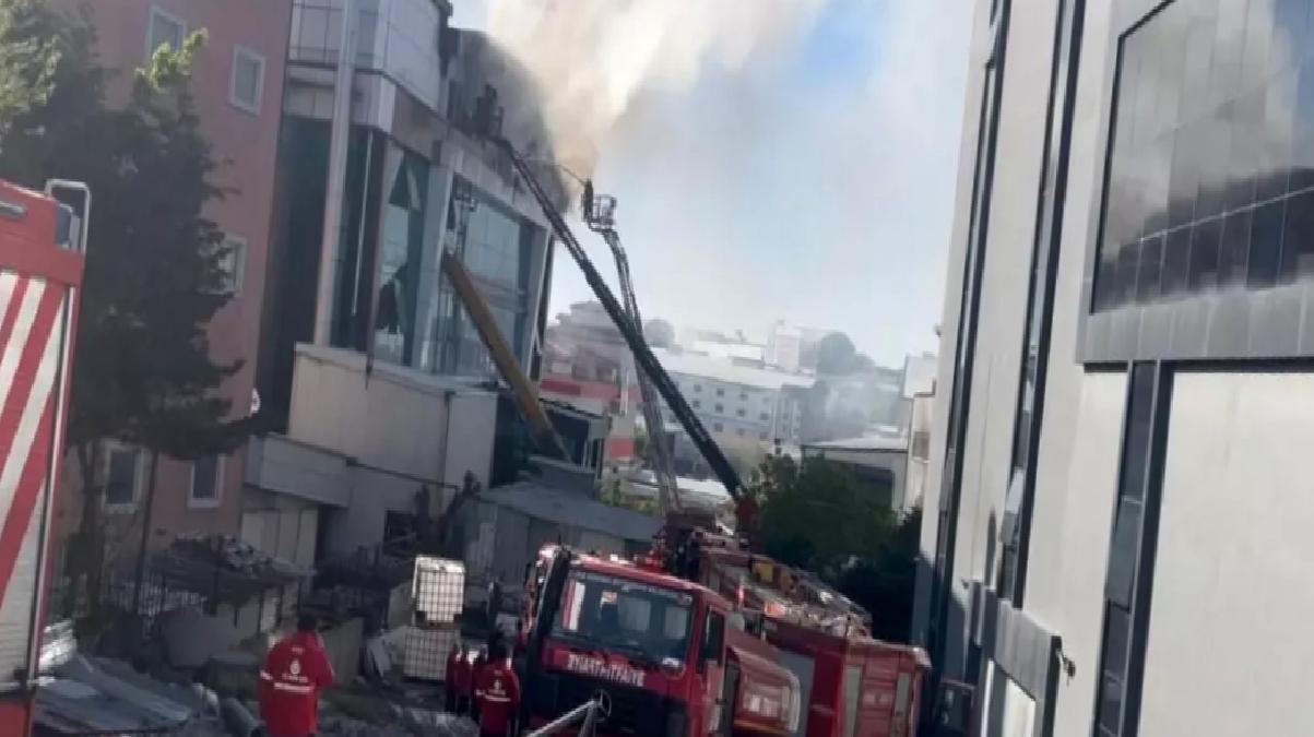 Esenyurt’ta Tekstil Fabrikasında Yangın