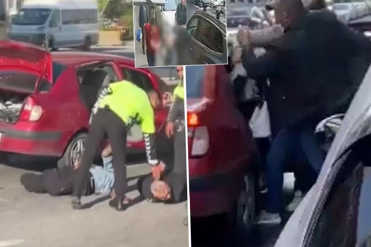 Eski eşini sokak ortasında öldüren şahıs kaçmaya çalışırken böyle yakalandı