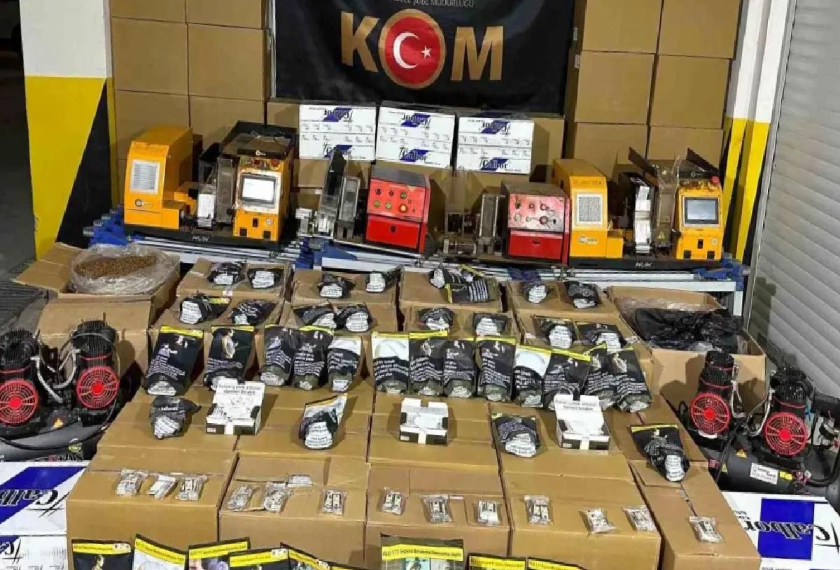 Eskişehir’de 1 Milyon Liralık Kaçak Sigara Operasyonu