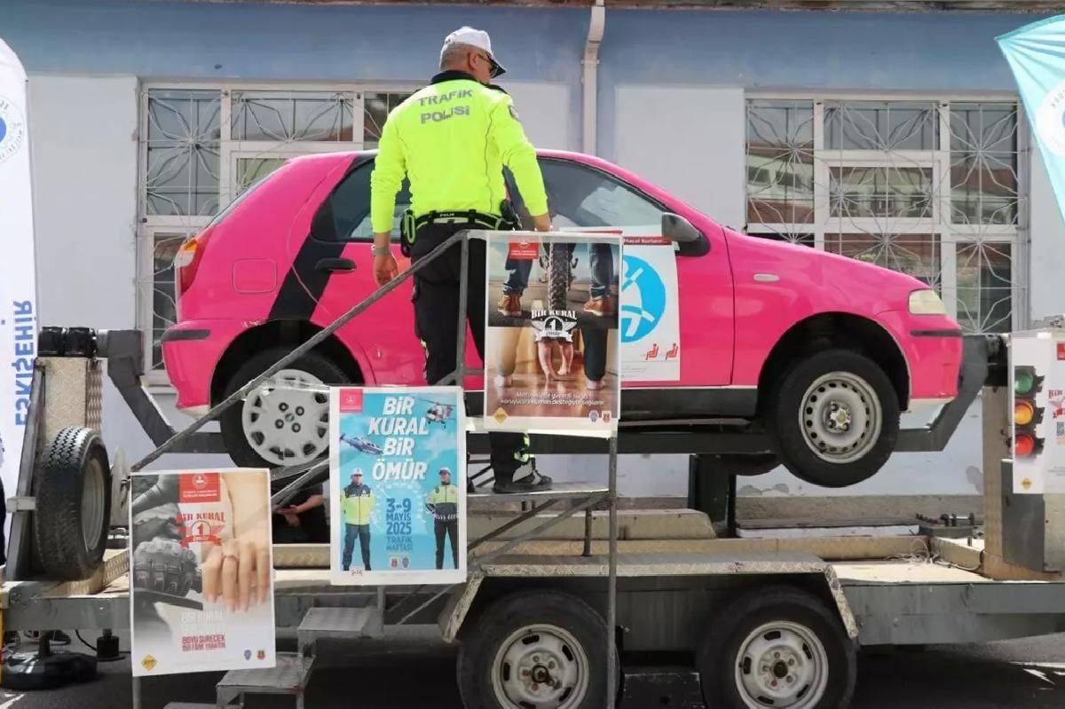 Eskişehir’de 2 bin 60 öğrenciye trafik eğitimi