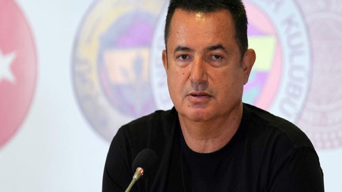 Fenerbahçe Asbaşkanı Acun Ilıcalı’dan teknik direktör açıklaması