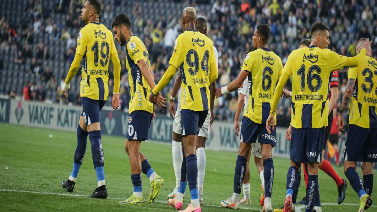 Fenerbahçe sahasında 2 maç sonra galip geldi