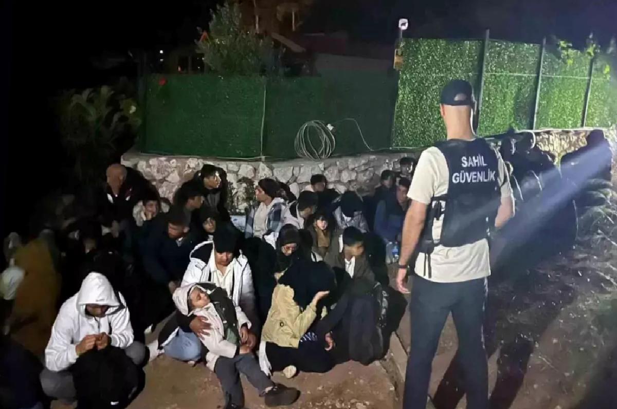 Fethiye’de 36 Düzensiz Göçmen Yakalandı