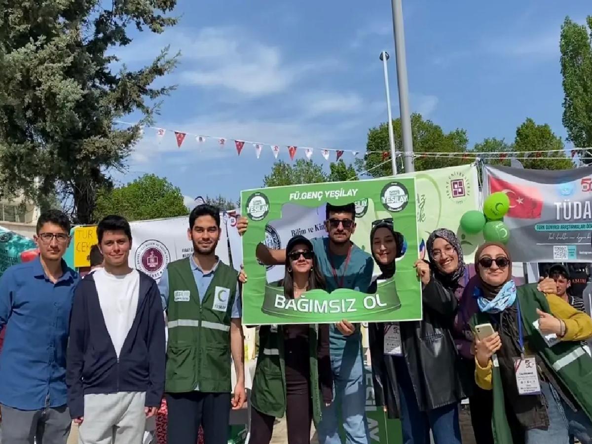 Fırat Üniversitesi 50. Yıl Kutlamasında Yeşilay’ın Standı İlgi Gördü
