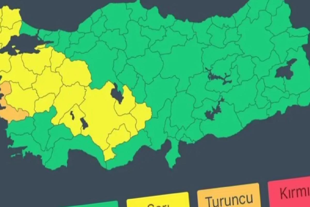 Fırtına Uyarısı: 19 İlde Önlem Alındı