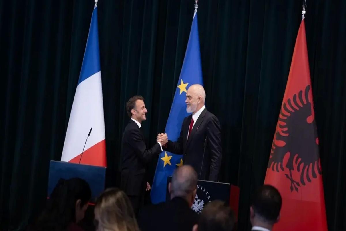 Fransa Cumhurbaşkanı Macron: “Arnavutluk’un yeri Avrupa Birliği’ndedir”