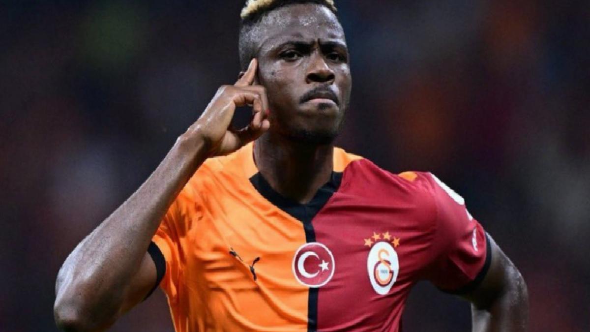 Galatasaray taraftarından Victor Osimhen kampanyası