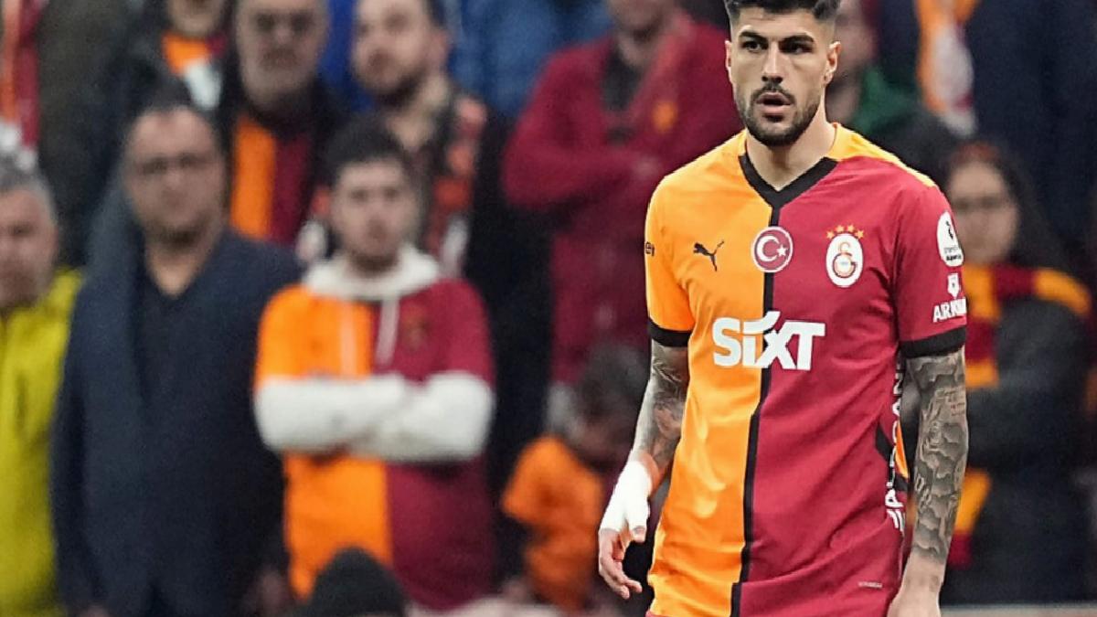 Galatasaray’da Eren Elmalı sakatlık geçirdi