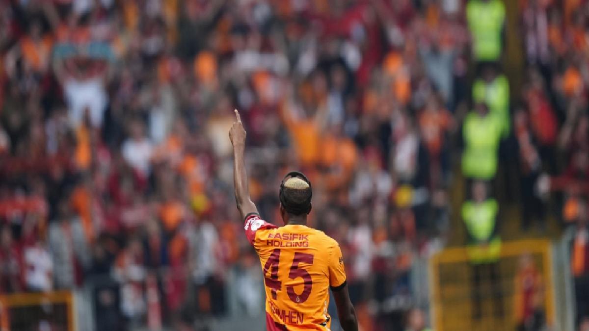 Galatasaray’da gol anonsu Osimhen’in kızından