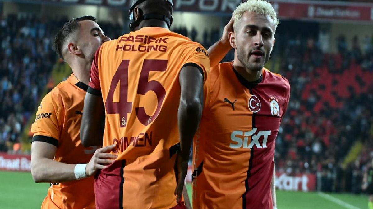 Galatasaray’da Osimhen, Yunus ve Barış büyüledi