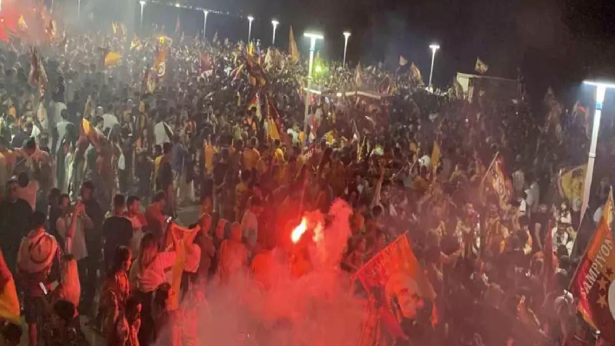 Galatasaray’ın Şampiyonluğu Mersin’de Kutlandı