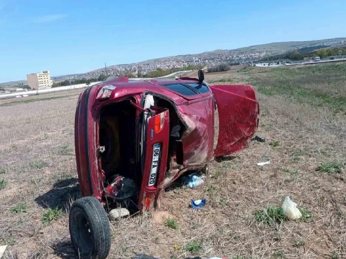 Gazetecinin Oğlu Kazada Yaralandı