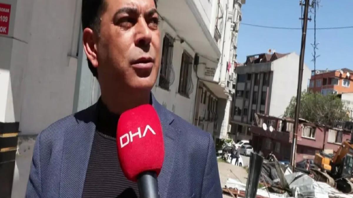 Gaziosmanpaşa’da Yol Çöktü