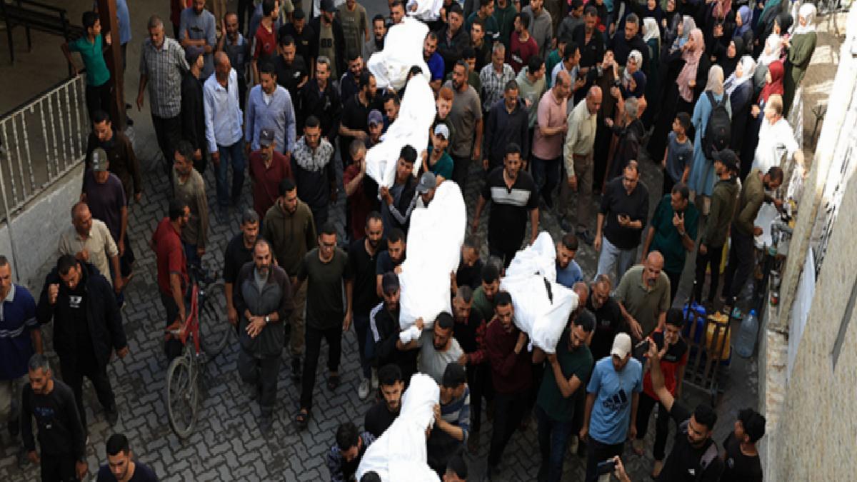 Gazze’de can kaybı 53 bin 573’e yükseldi