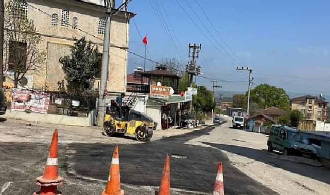 Gebze köylerinde hummalı yol çalışması