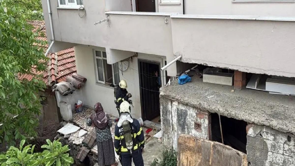 Gebze’de Elektrik Kontağı Yangını