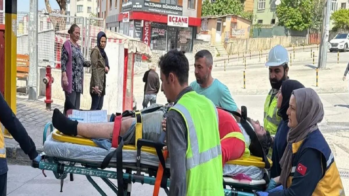 Gebze’de İnşaatta İşçi Düşerek Yaralandı