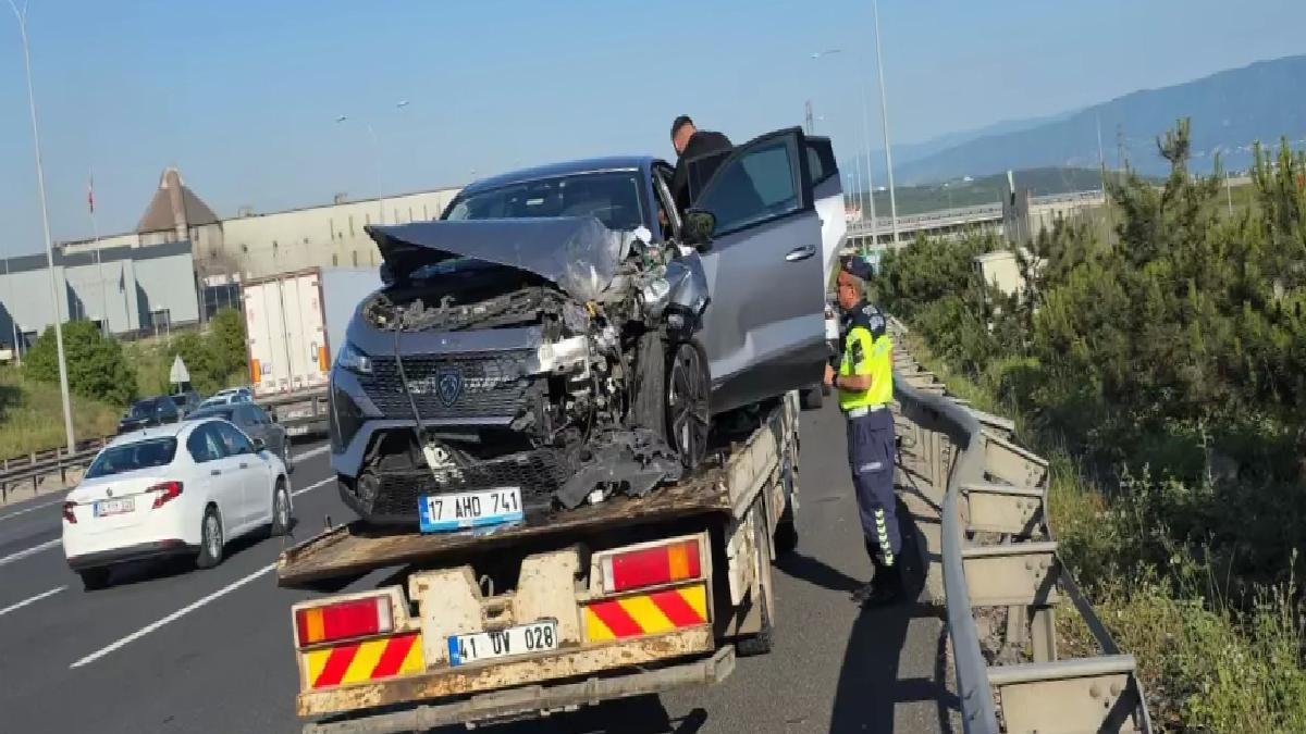 Gebze’de Kaza: 2 Yaralı