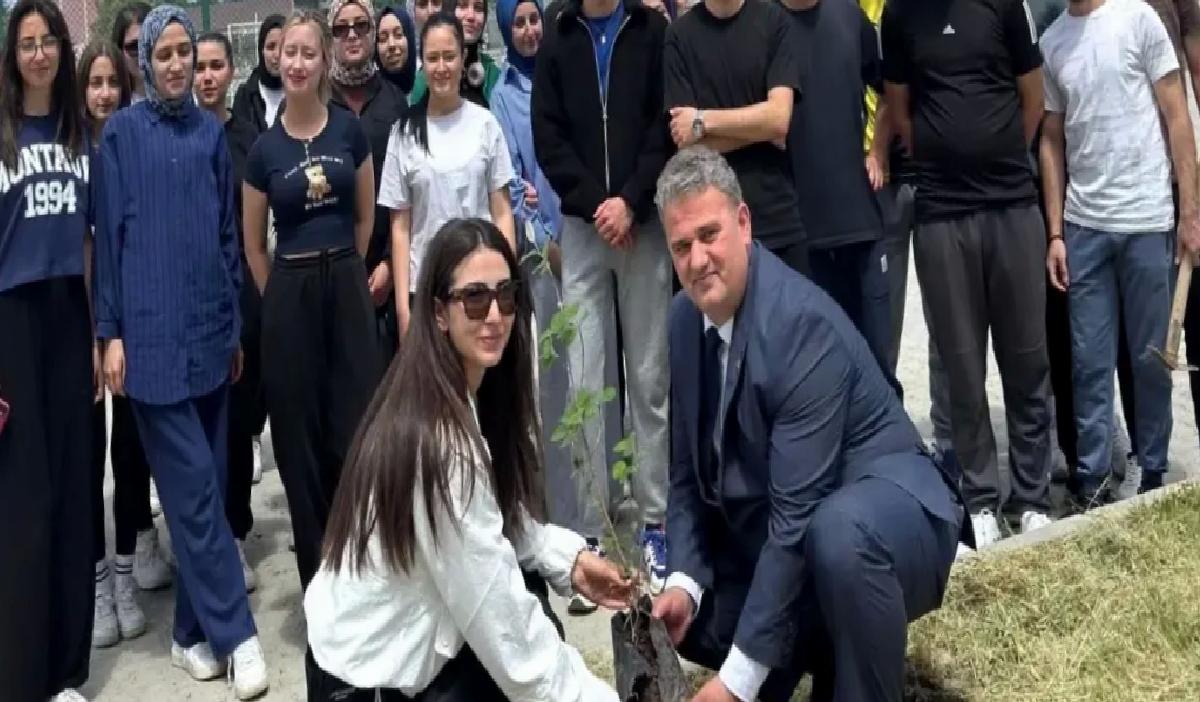 Gediz’de Ağaçlandırma Etkinliği