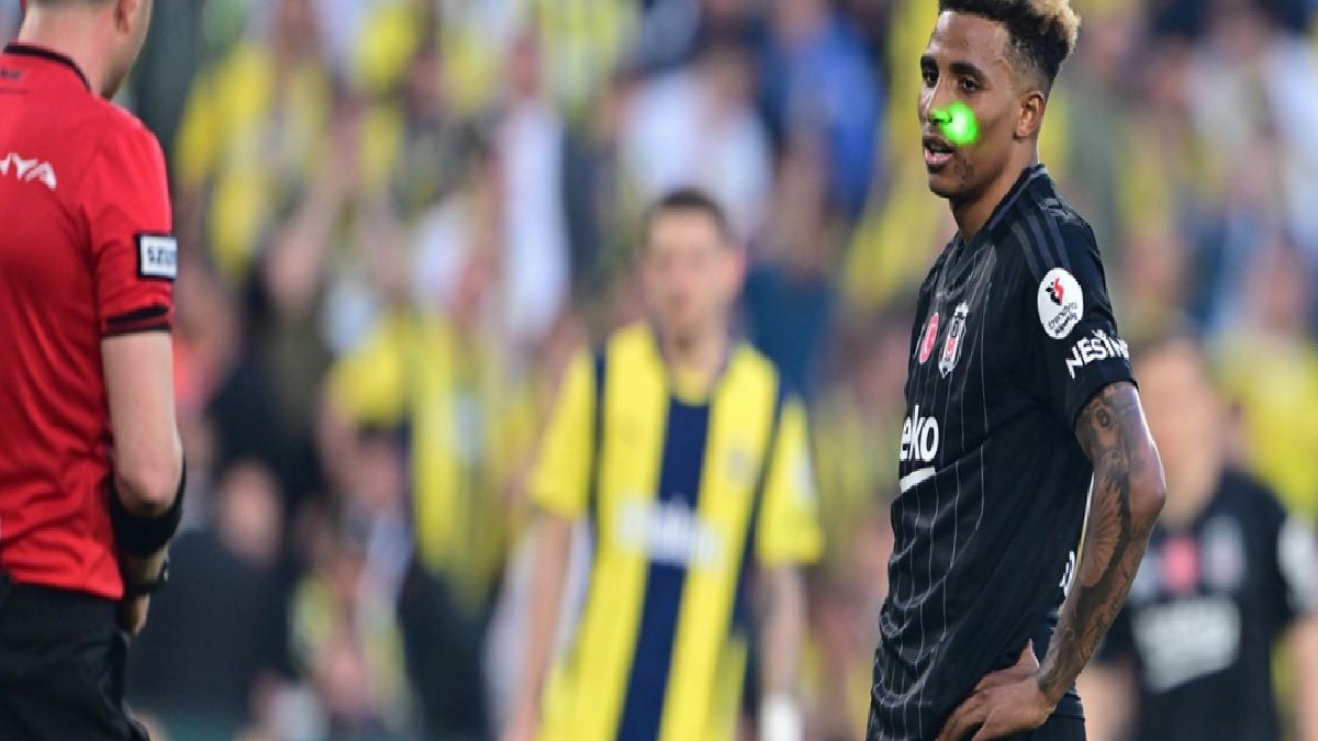 Gedson Fernandes’e lazer tutan seyirci gözaltına alındı