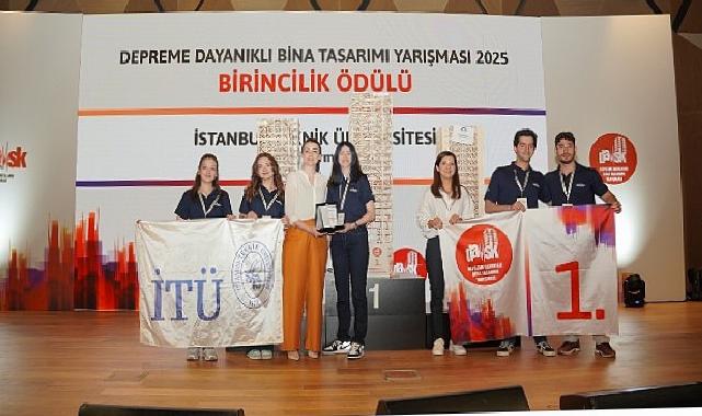 Geleceğin Mühendisleri İstanbul’da Yarıştı, Depreme En Dayanıklı Tasarım Ödüllendirildi!