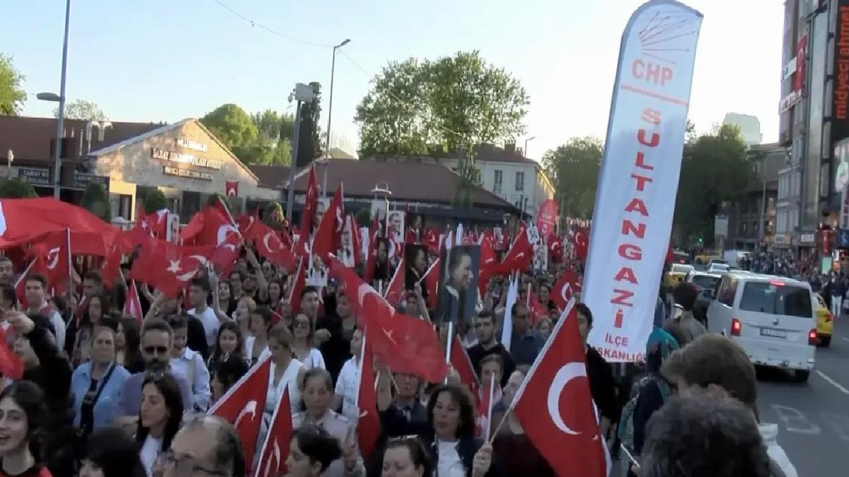 Gençlerle Mustafa Kemal Yürüyüşü