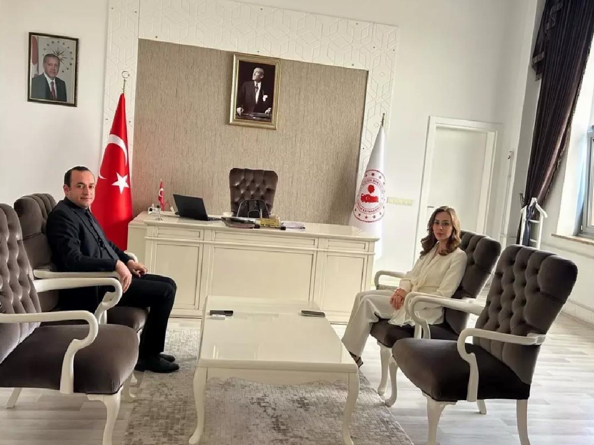 Gökçebey Kaymakamı’ndan Korgun’a Ziyaret