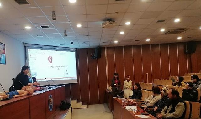 Gölcük Belediyesi personeline ilk yardım eğitimi