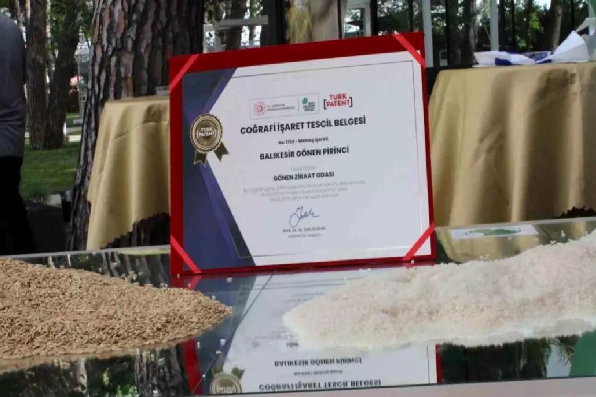 Gönen Pirinci Coğrafi İşaret Aldı