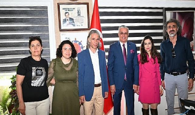 Göynük Ortaokul Müdüründen Başkan Topaloğlu’na ziyaret