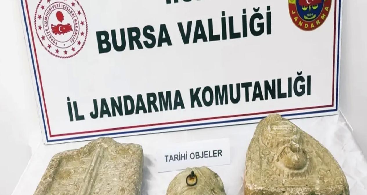 Gürsu’da Tarihi Eser Kaçağı Operasyonu