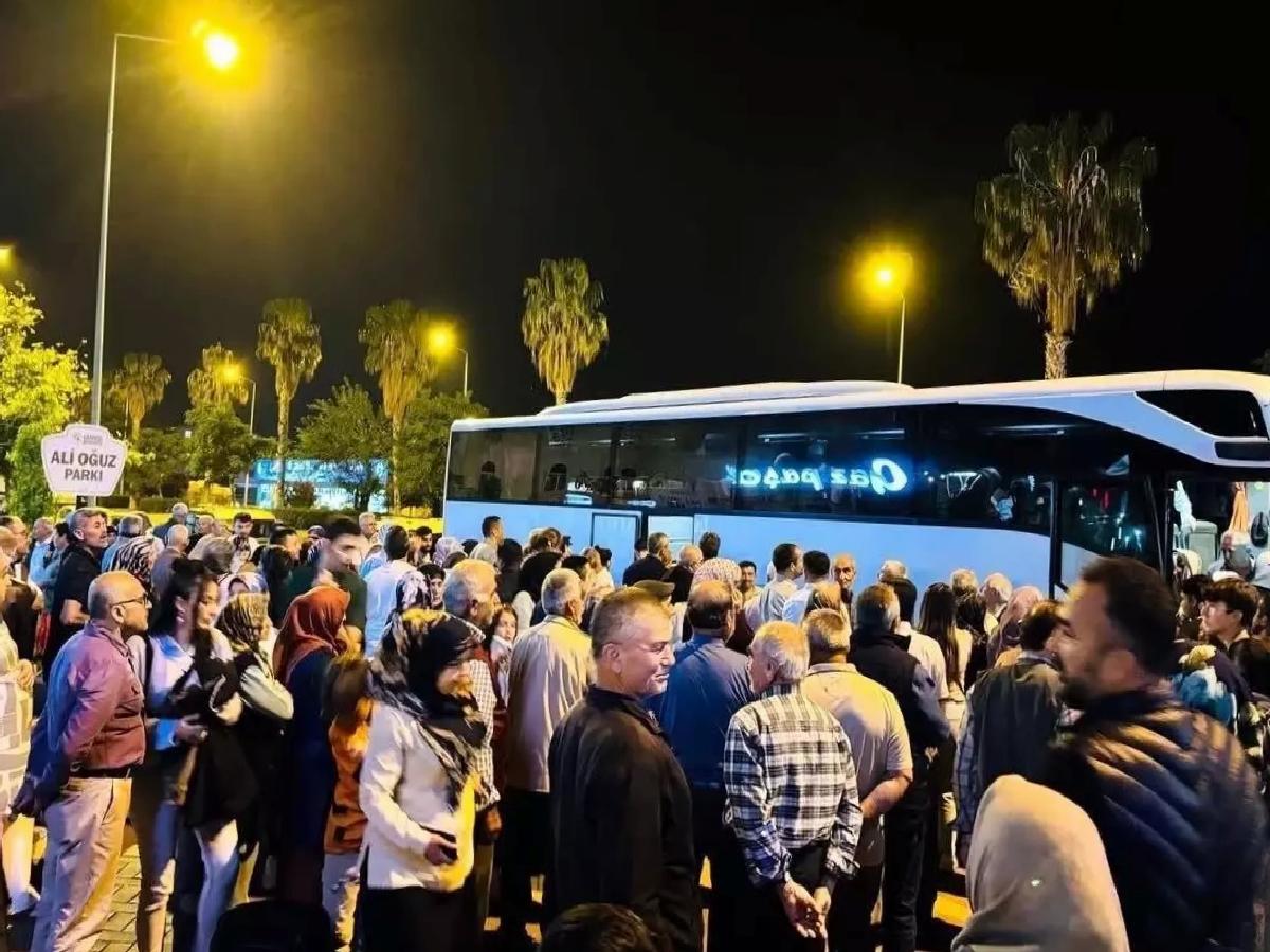 Hacı Adayları Dualarla Uğurlandı