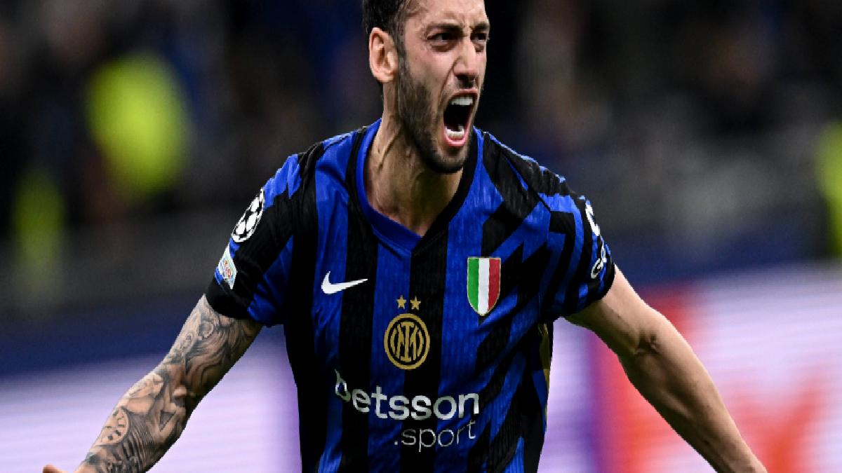 Hakan Çalhanoğlu kariyerinde ikinci kez Şampiyonlar Ligi finalinde