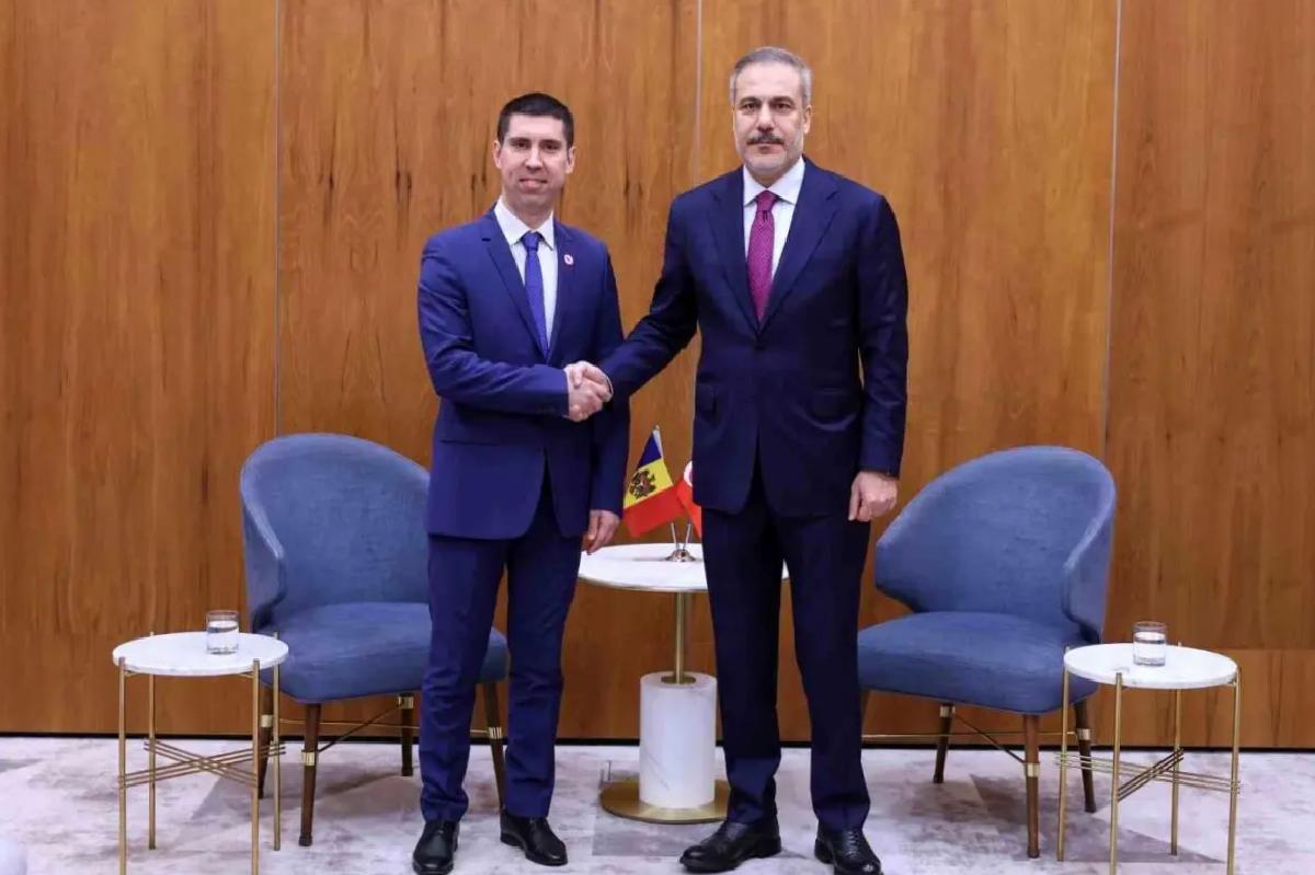 Hakan Fidan Moldova Dışişleri Bakanı ile Görüştü