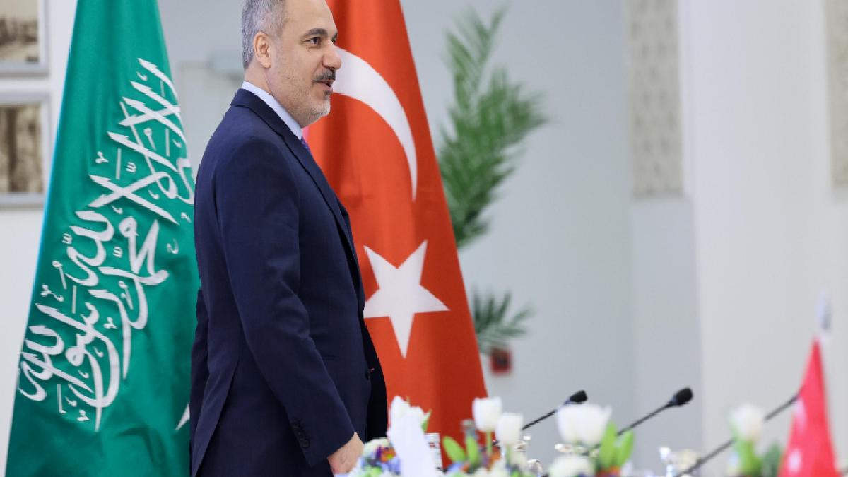 Hakan Fidan, Türk-Suudi Koordinasyon Konseyi’nde konuştu
