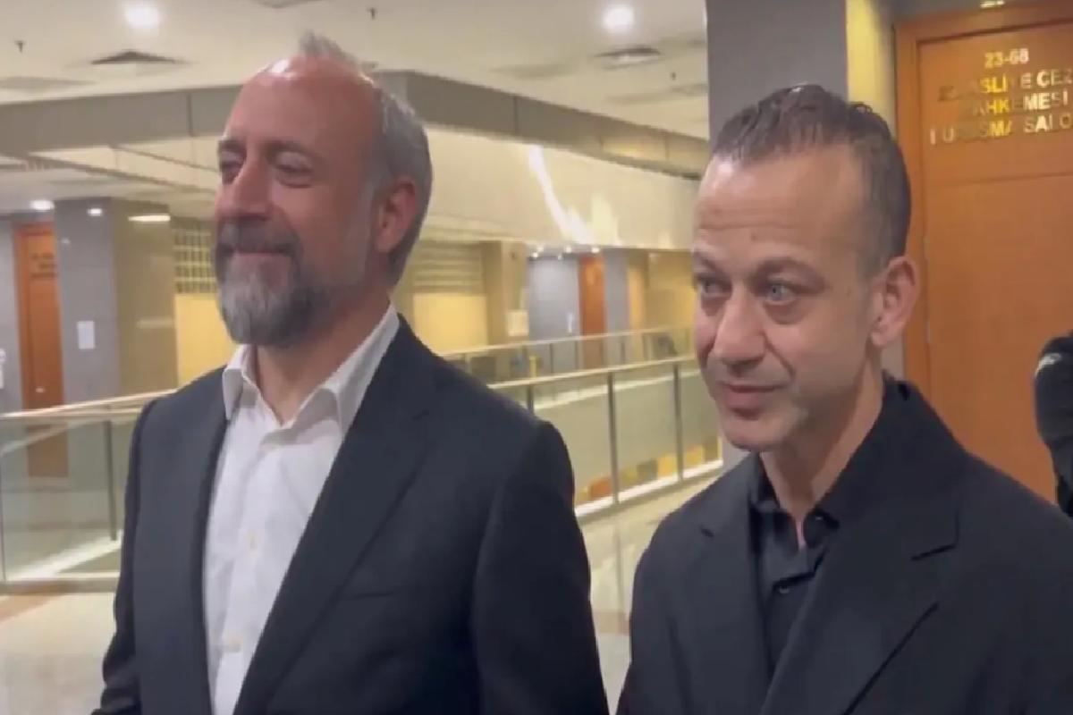 Halit Ergenç ve Rıza Kocaoğlu ‘yalan tanıklık’ iddiasıyla ilk kez hakim karşısında