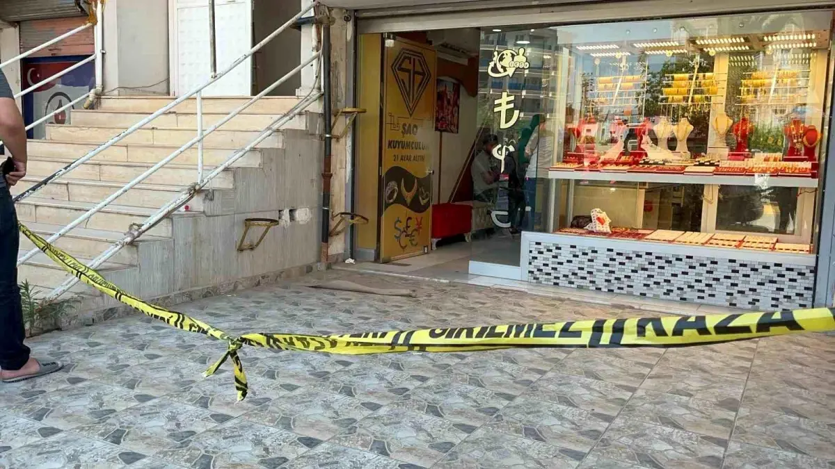 Hatay’da Kuyumcuya Silahlı Saldırı