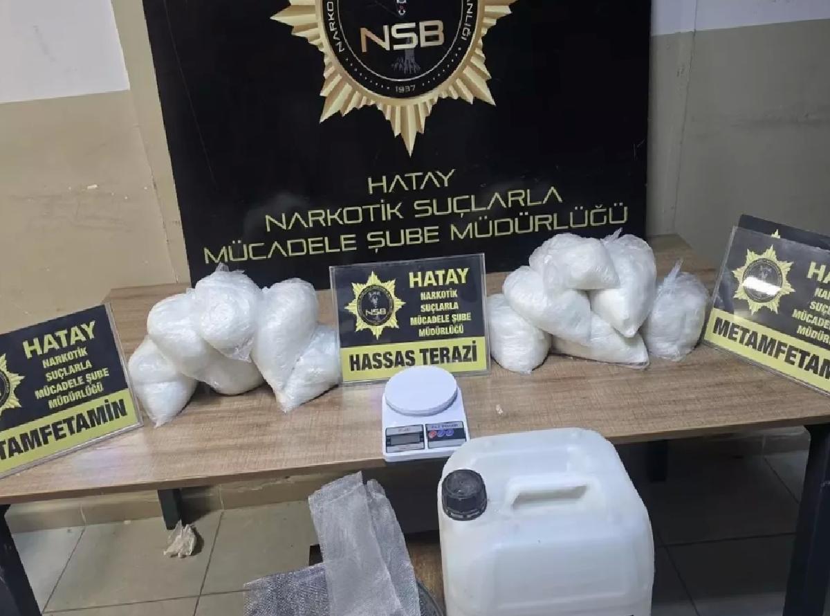 Hatay’da Uyuşturucu Operasyonu: 11 Kilo Ele Geçirildi