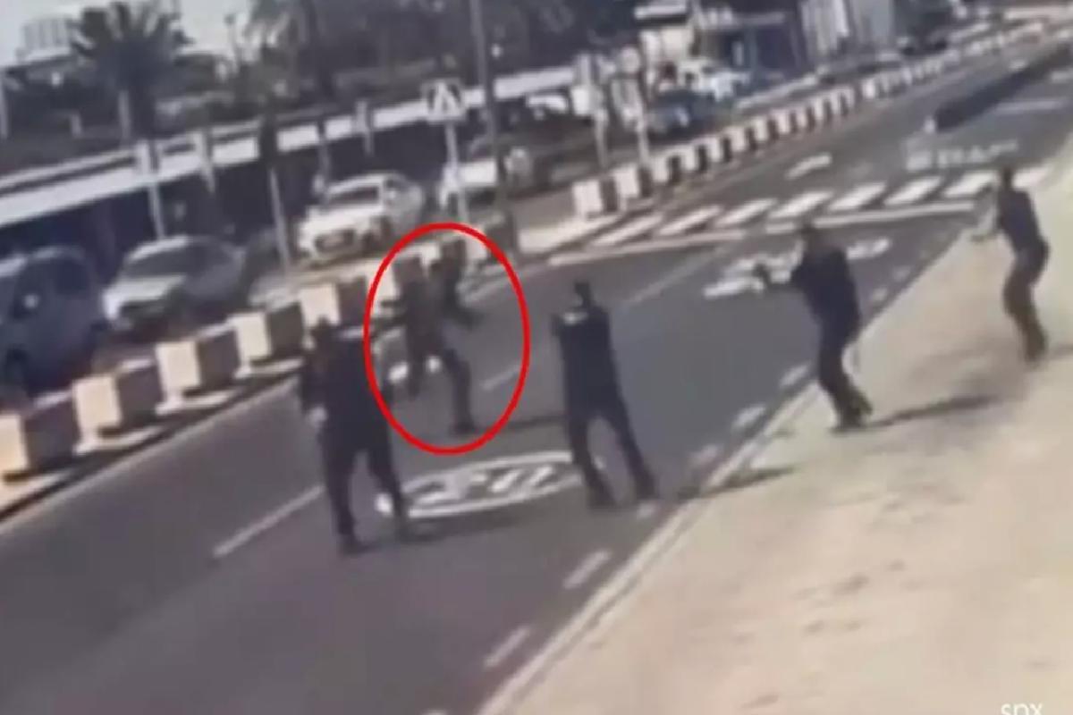 Havalimanında polis ve yolculara saldıran saldırgan, polis tarafından öldürüldü