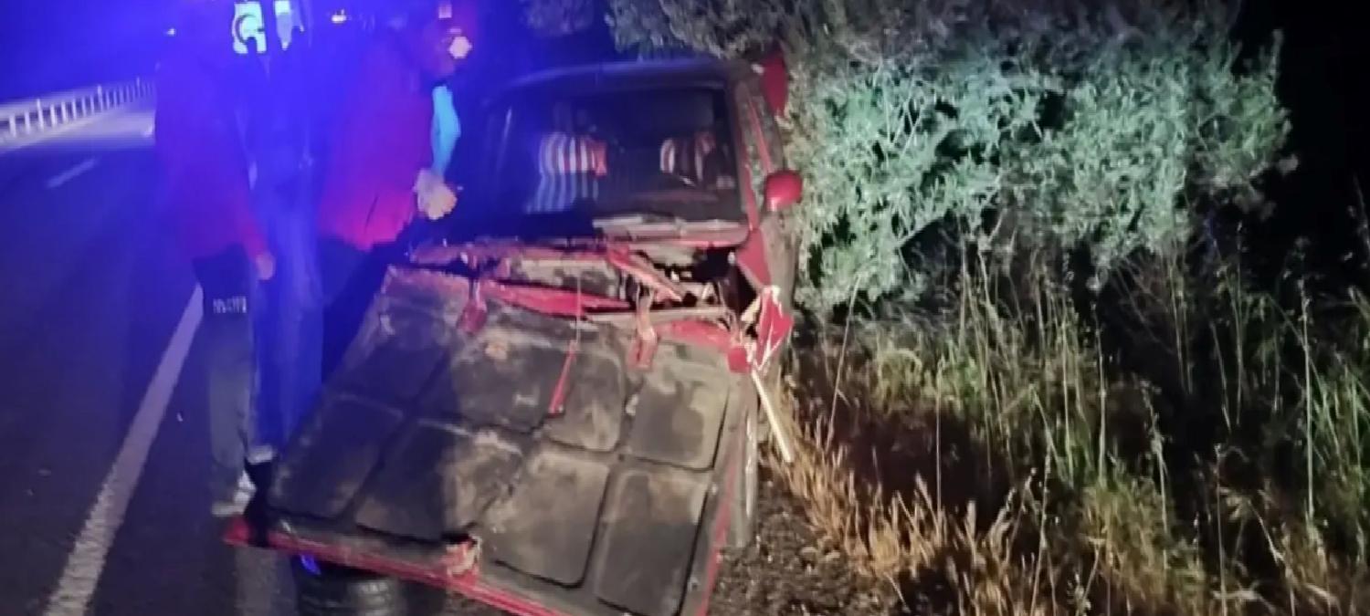 Havran’da Otomobil Devrildi: 4 Yaralı