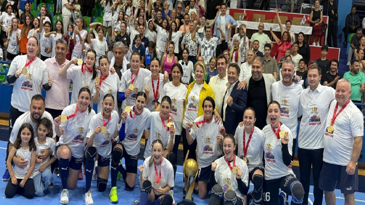 Hentbol Kadınlar Süper Ligi’nde şampiyonluğa Yalıkavak ulaştı