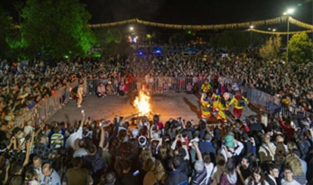 Hıdırellez ateşi Kültürpark’tan yükseldi